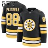Lasten NHL Boston Bruins Pelipaita 2025-26 Fanatics Premium David Pastrnak Koti Musta